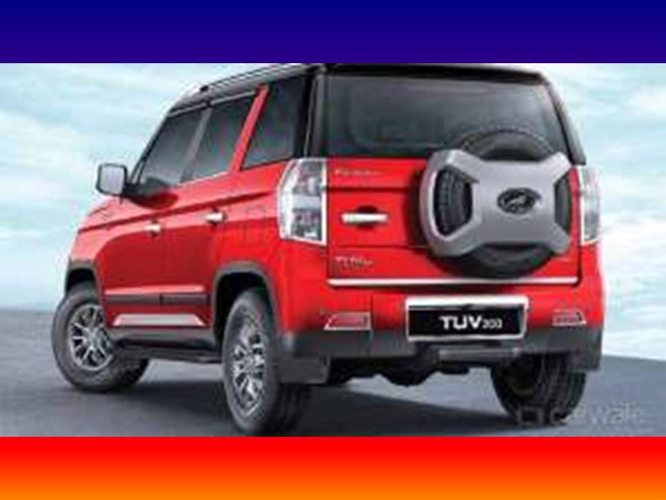 TUV 300 MAHINDRA FRONT LEFT
